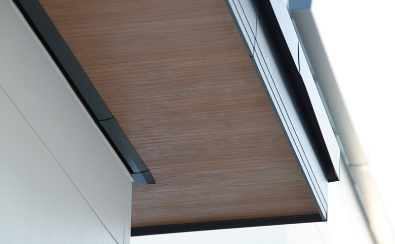 鋼板製 軒天換気材(軒先・壁際タイプ)30分・45分準耐火構造認定品(FV-DE) /鋼板製 軒天換気材(軒先・壁際タイプ)(FV-E)