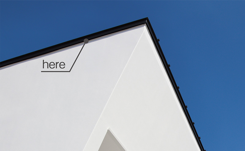 鋼板製 軒天換気材(軒ゼロタイプ 破風レス対応)(FVE055) 