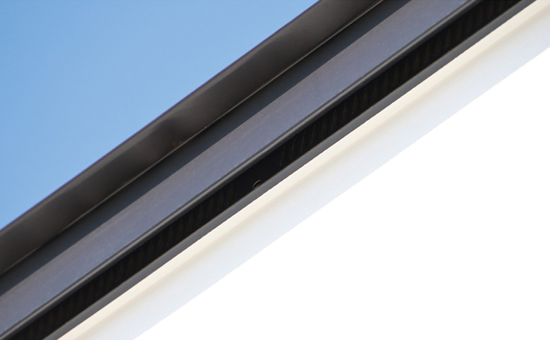 鋼板製 軒天換気材(軒ゼロタイプ 破風レス対応)(FVE055) 