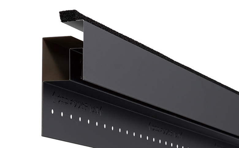 鋼板製 軒天換気材(軒ゼロタイプ 破風レス対応)(FVE055) 