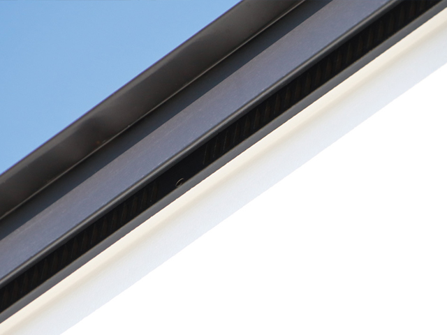 鋼板製 軒天換気材(軒ゼロタイプ 破風レス対応)(FVE055) 