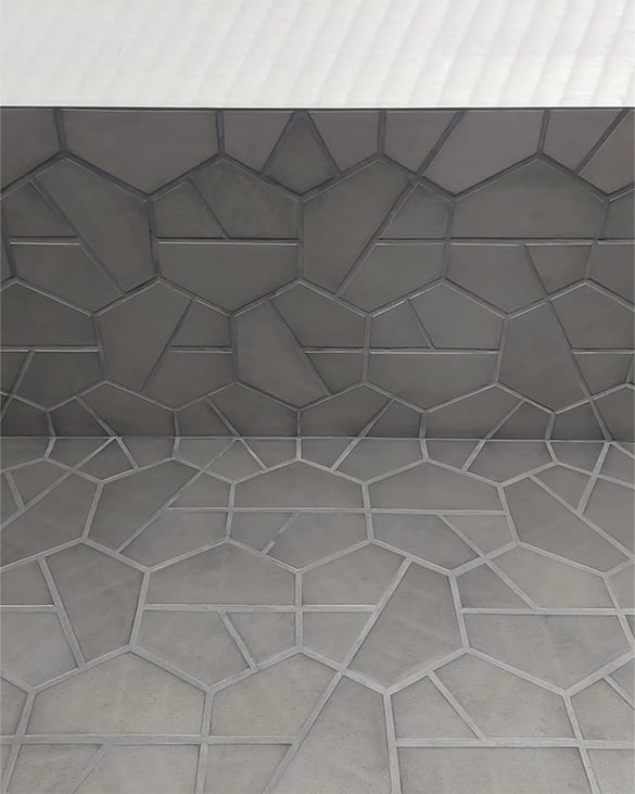 特注瓦タイル事例