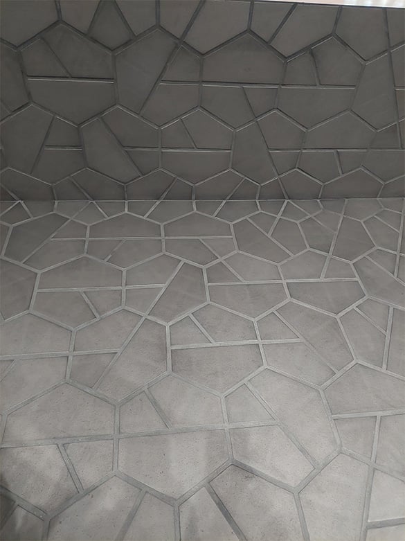 特注瓦タイル事例