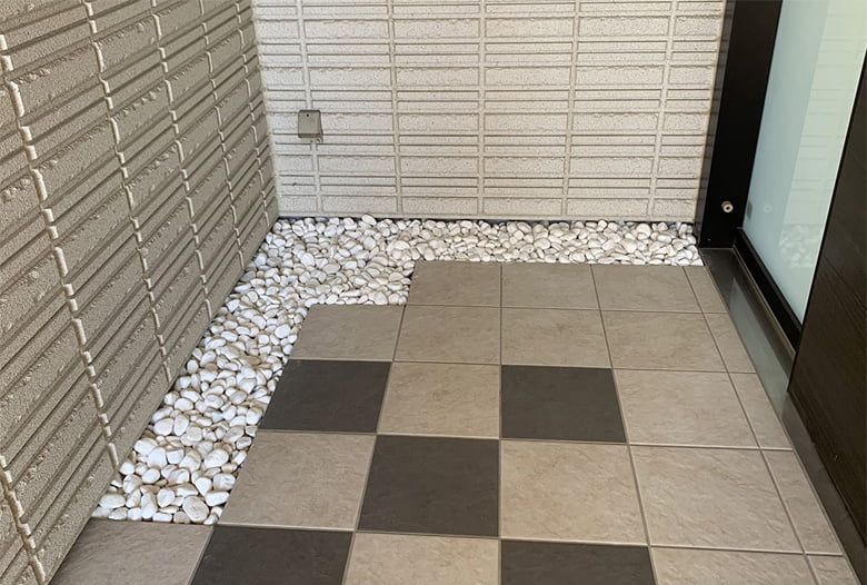 BSホワイト石(白玉砂利)