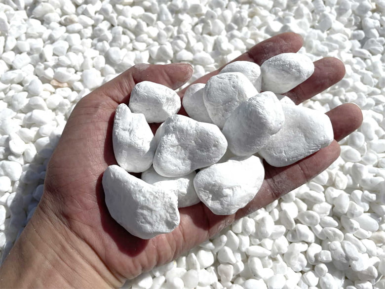 BSホワイト石(白玉砂利)