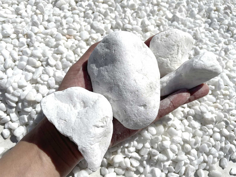 BSホワイト石(白玉砂利)