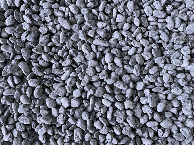 Bグレー(灰色玉砂利)