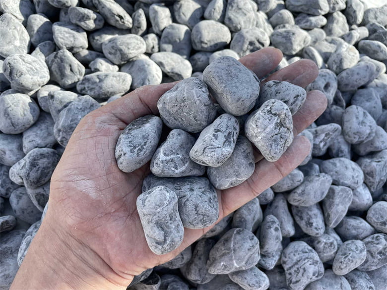 Bグレー(灰色玉砂利)