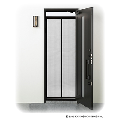 ノーカットロータリー網戸