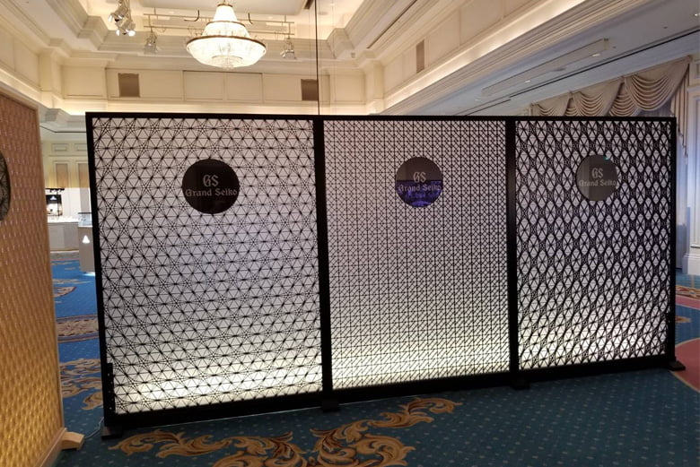 「縁起組子」衝立・パーティション