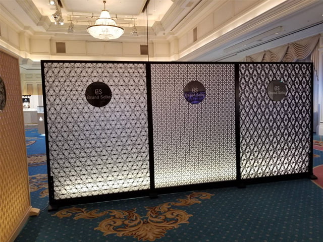 「縁起組子」衝立・パーティション