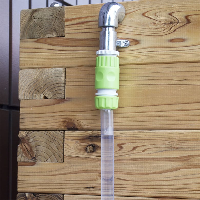 国産杉・間伐材の雨水タンク【雨びつ】