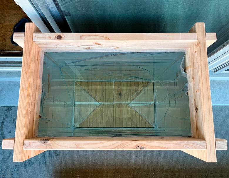 国産杉・間伐材の雨水タンク【雨びつ】