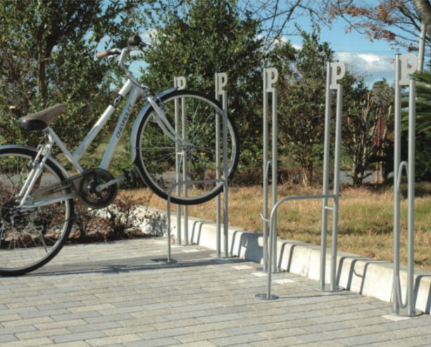 景観配慮型サイクルスタンド「D-NA(ディーナ)」