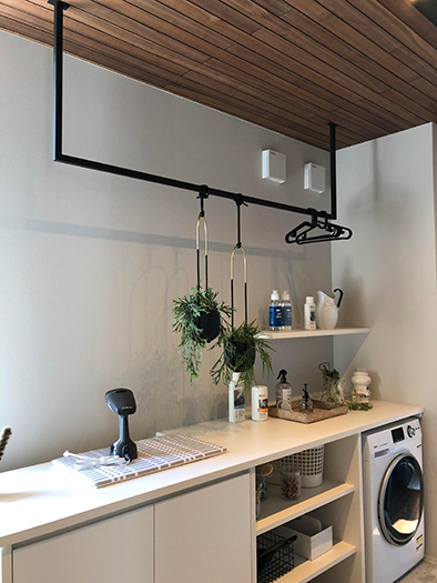 スチール製物干し「Hosuba(ホスバ)」角パイプ