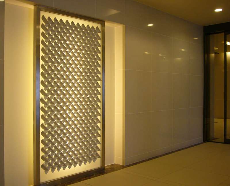 セラミックタイル 「デコウォールリーフ」 Deco wall Leaf