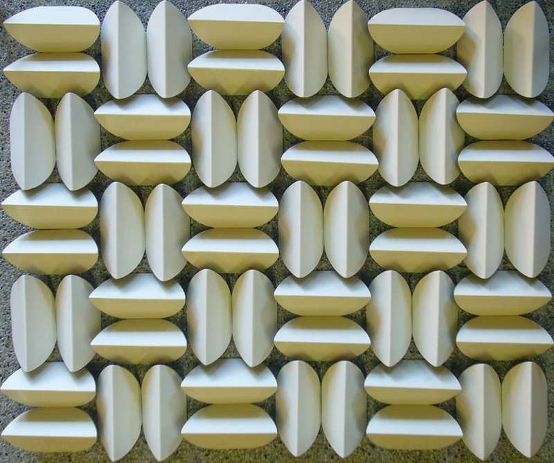 セラミックタイル 「デコウォールリーフ」 Deco wall Leaf