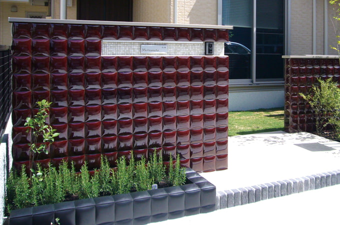 セラミックタイル 「ラウンドスクエアモデルA+ミニ」Round Square Model A+mini