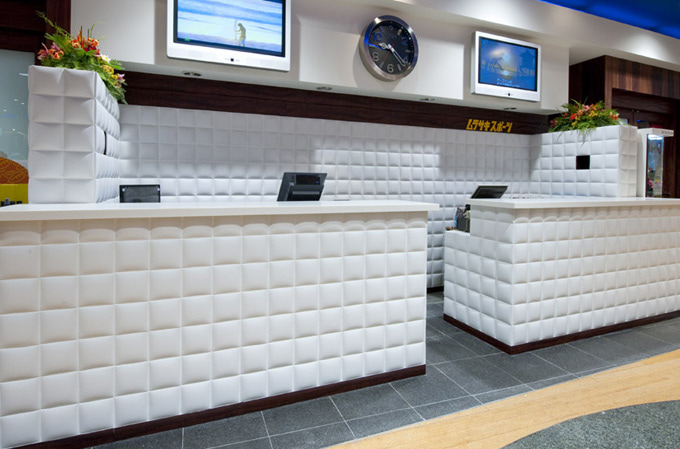 セラミックタイル 「ラウンドスクエアモデルA+ミニ」Round Square Model A+mini