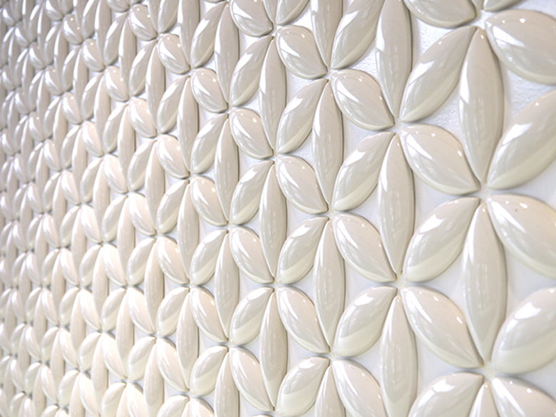 セラミックタイル「フラワーサークル/Flowercircle」/株式会社虔山