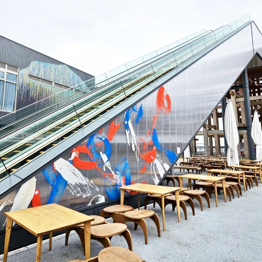 中空ポリカパネル「SEPLUX / セプラックス」関西・大阪万博施工例