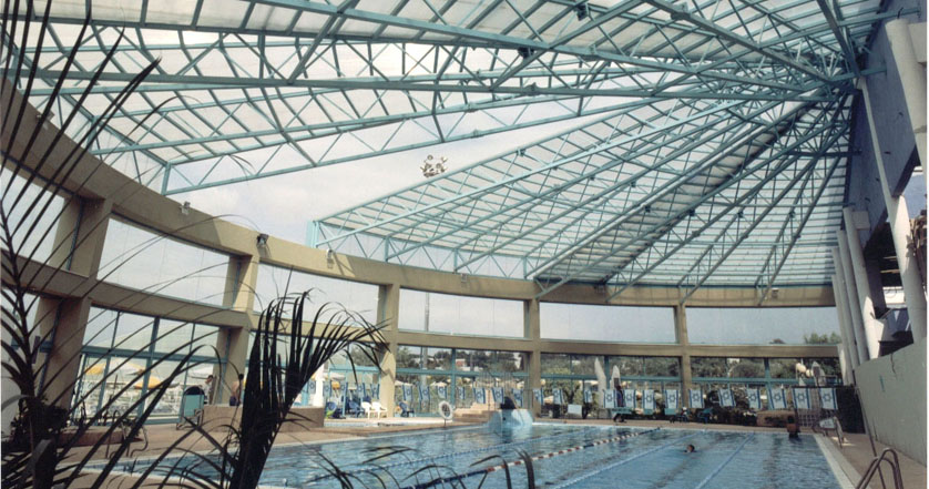 中空ポリカシート「Polvgal / ポリガル」天井・屋根事例