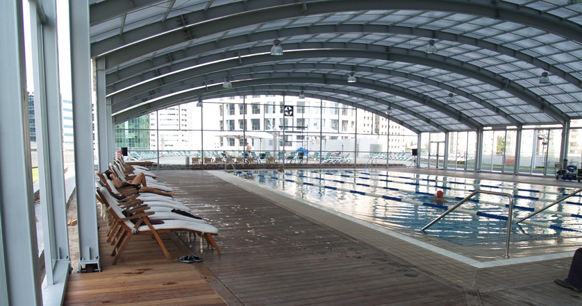 中空ポリカシート「Polvgal / ポリガル」天井・屋根事例