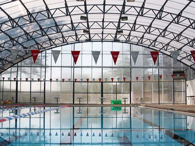 中空ポリカシート「Polvgal / ポリガル」天井・屋根事例