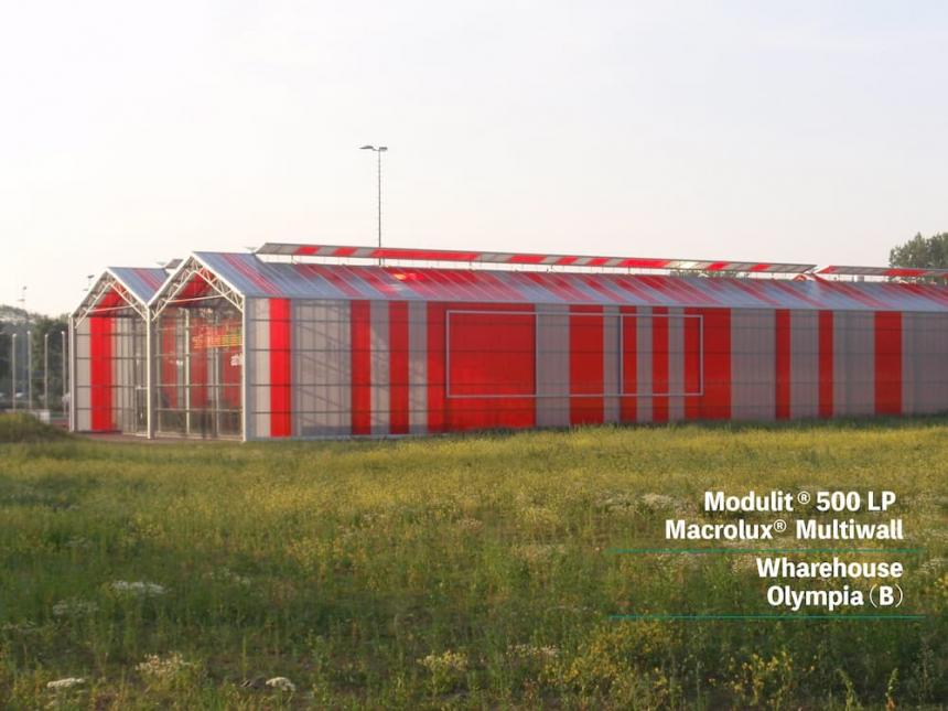 ジョイント式 中空ポリカーボネートパネル「Stabilit / スタビリット」