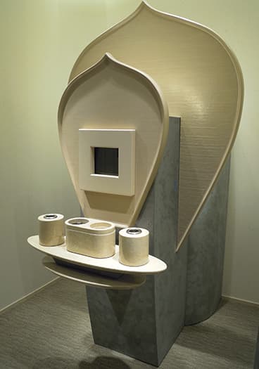 漆布みせ仕上げ・白【漆の間 祭壇】/輪島キリモト