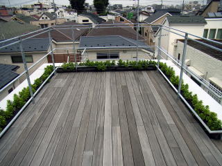 【常緑キリンソウ袋方式】屋上緑化