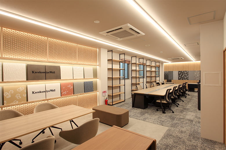 和紙壁紙オーダーシステム / O・RI・NA・SU