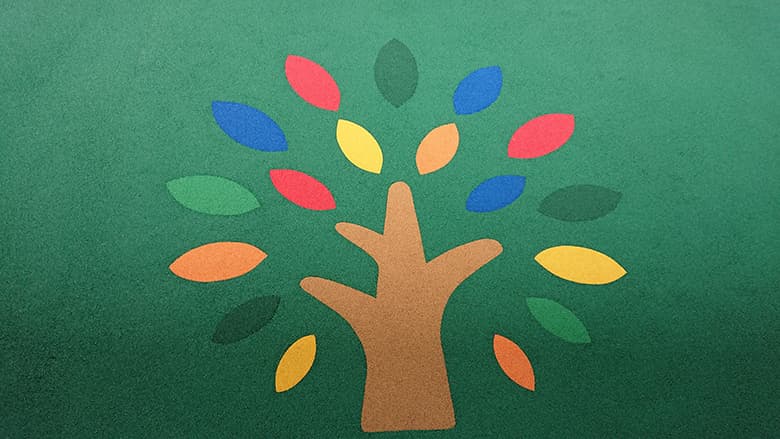 カラーゴムチップ(20kg袋)