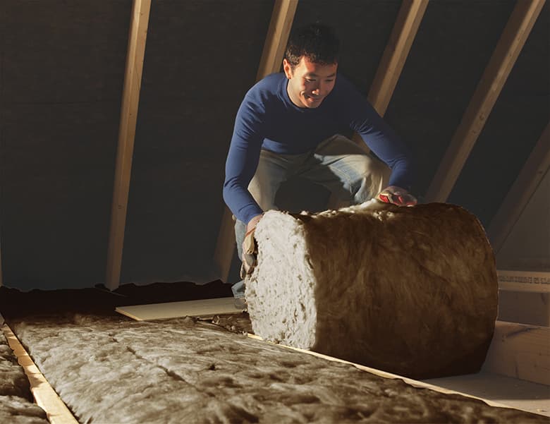 【アースウール】EARTHWOOL®高性能グラスウール断熱材  ロールタイプ 密度 16kg/m3