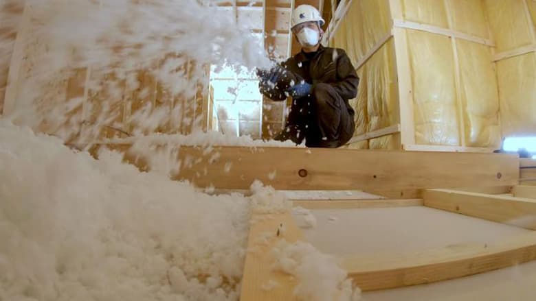 【スーパーフィル】SUPAFIL® LOFT吹込み用グラスウール断熱材  天井用