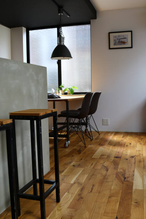 鋸挽オーク 無垢フローリング