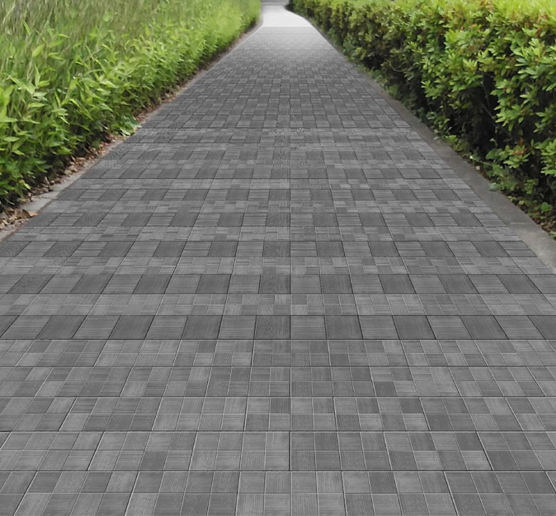 【4月上市】TSROM WOOD インターロックウッド舗装材