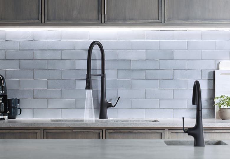 グレイズ セミプロ キッチン混合水栓:コーラー/KOHLER