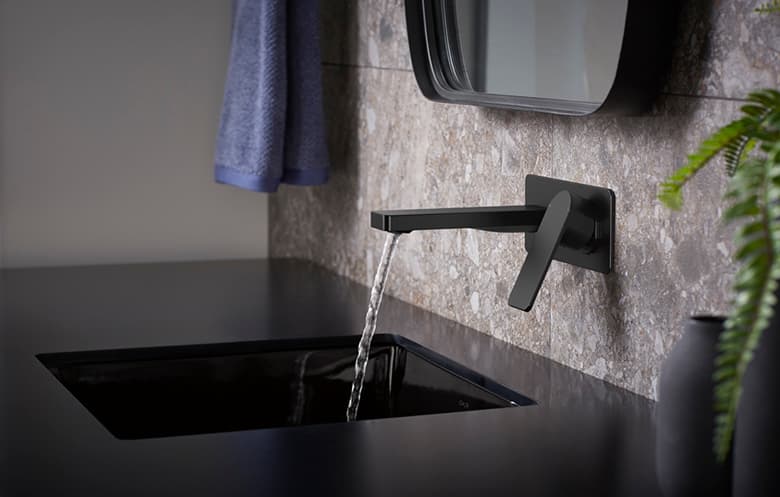 パラレル 壁付け洗面混合水栓:コーラー/KOHLER