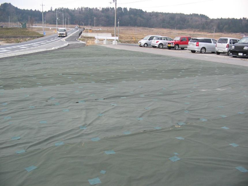 曝露でも砕石下でも!実績多数で安心のロングセラー商品『KOMA防草シート』