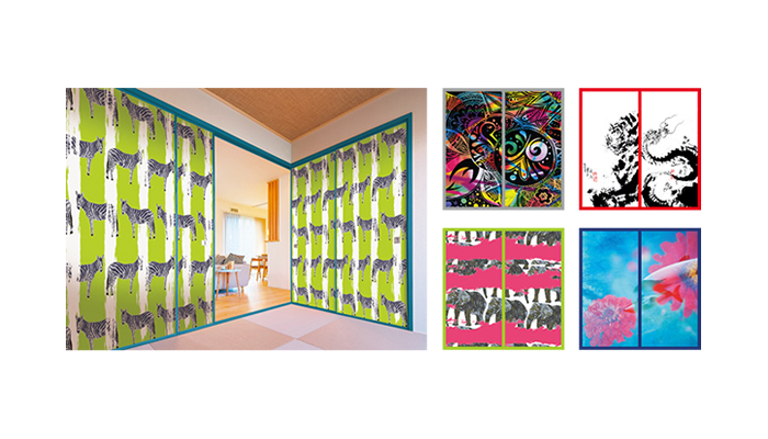 いづみ第18集 【デジタルプリント織物ふすま紙】