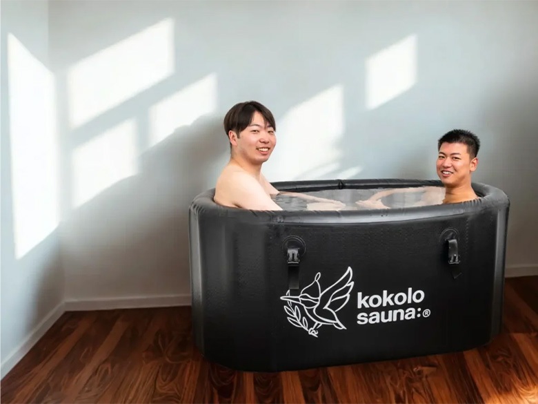 持ち運べるチラー水風呂 Hagoromo1n