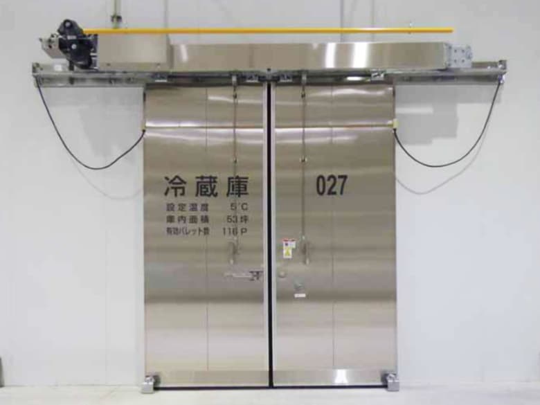 冷凍冷蔵倉庫/食品加工工場 「産業用 防熱扉シリーズ・クールバリアドア」/ 金剛産業株式会社