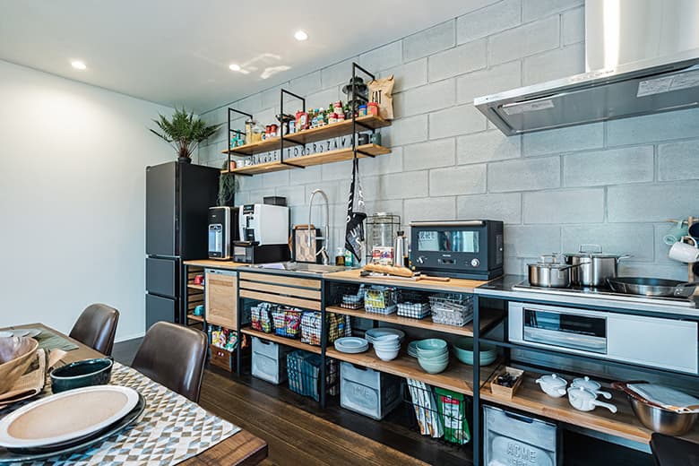 軽量コンクリートブロック風タイル/有限会社工房志楽