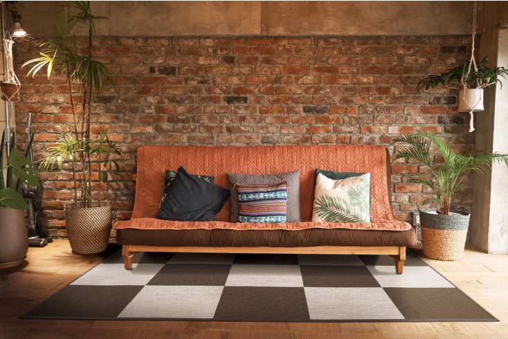 和モダン床タイル【ReFace Tile】