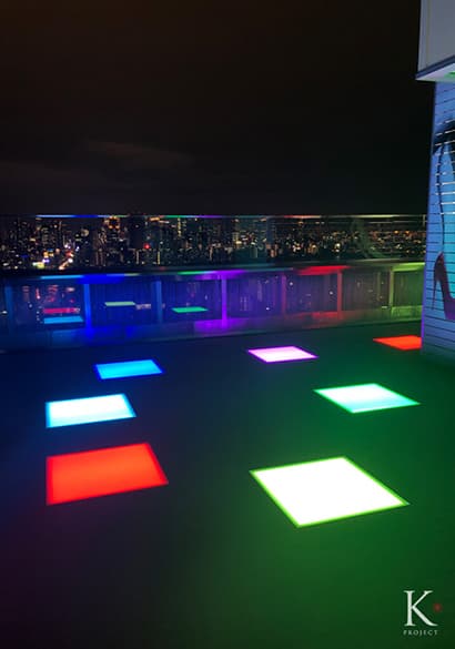 LED内蔵導光板【ルミシートRGB】 /株式会社ケイ・プロジェクト