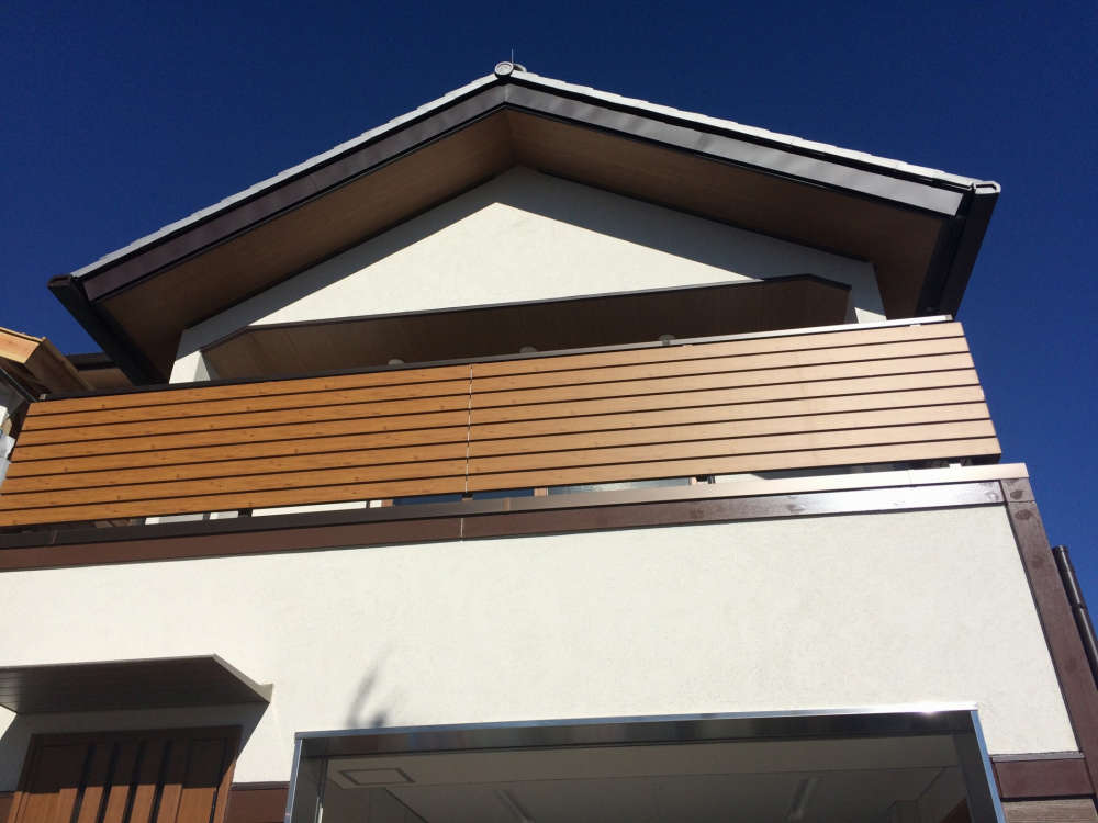 アルミ手すりWill Line「木目調格子」