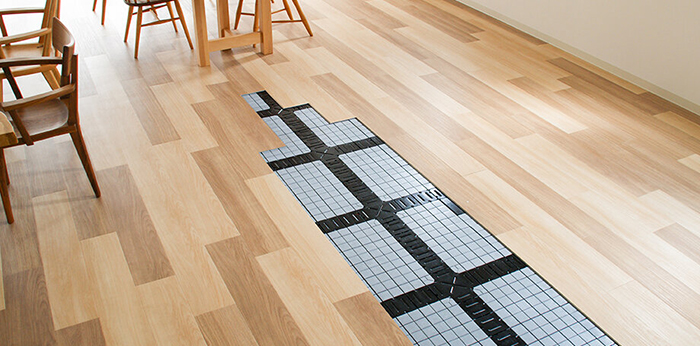 10年保証付 低床OAフロア “ネットワークフロア”