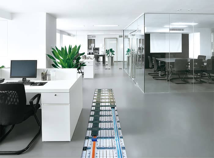 10年保証付 低床OAフロア “ネットワークフロア”