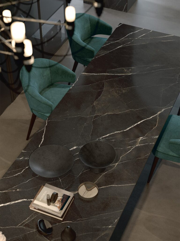 LAMINAM 大判磁器質セラミックタイル(DIAMONDシリーズ/黒系)/ラミナムジャパン株式会社